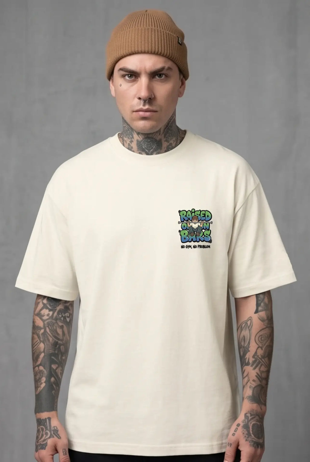 Raised on Bars | Oversized T-shirt