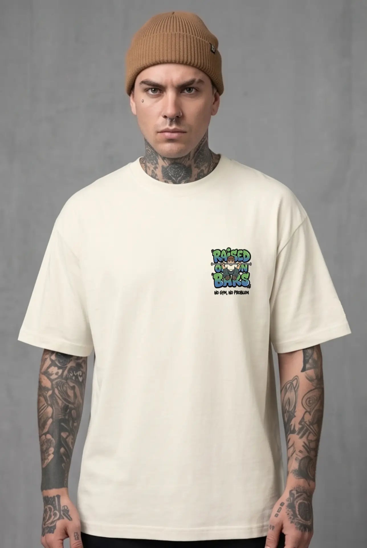 Raised on Bars | Oversized T-shirt